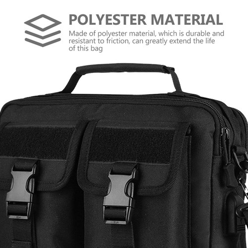 Large Capacity Fishing Tackle Bag Outdoor Men Shoulder Bag Angling Supplies - Picture 12 of 12