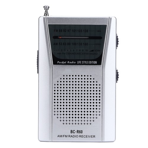 Radio tascabile piccola mini mutiuso pratica radio a transistor AM FM regalo HD YT - Foto 8 di 12