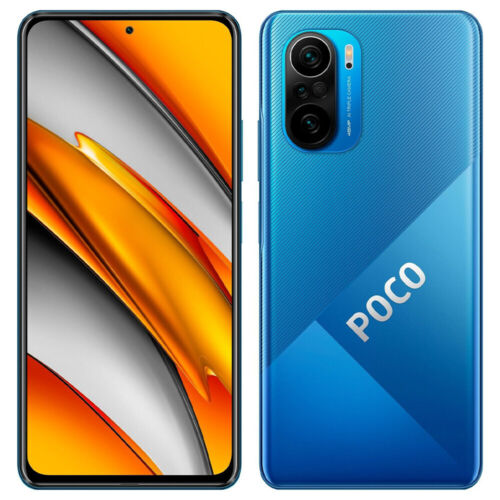 Xiaomi Poco F3 128 Go 6 Go ram Bleu bon état garanti 12 mois - Photo 1/3
