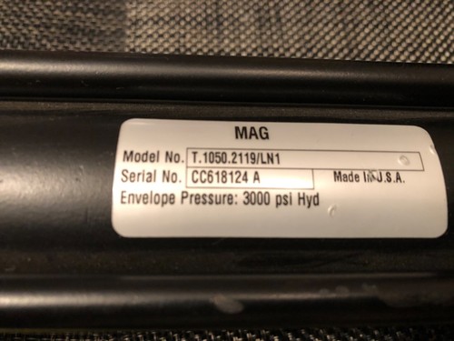 Parker Zylinder Mag T.1050.2119/ln1 3000PSI - Bild 2 von 5