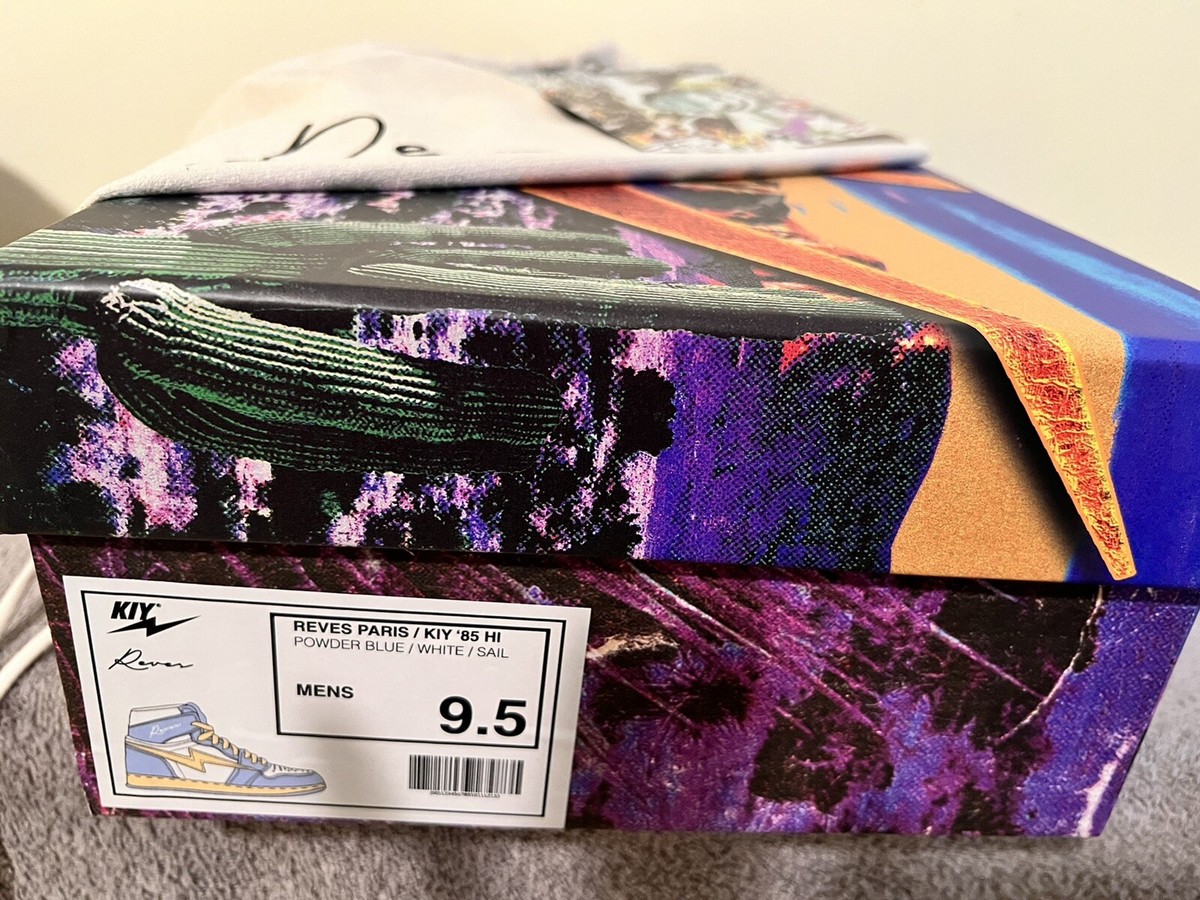 Brand New Reves Air Kiy size 9.5 Davids Weeks Bandana 