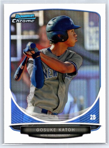 2013 Bowman Draft Picks & Prospects - Chrome Gosuke Katoh #BDPP37 Refractor (RC)