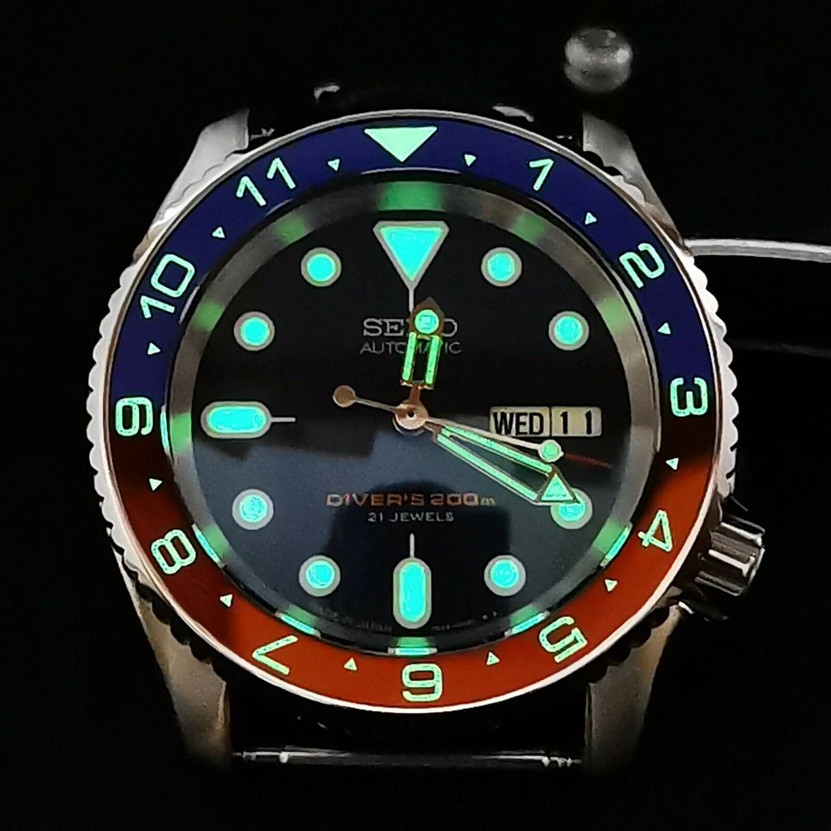Ceramic pepsi deals bezel skx