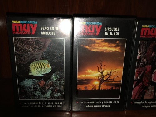 COLECCION VIDEOENCICLOPEDIA MUY INTERESANTE. LIBROS Y VHS - Imagen 13 de 15