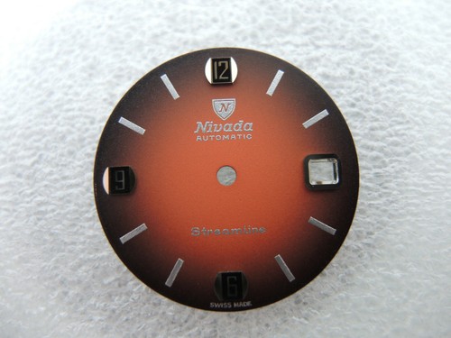 NIVADA Streamline Automatic Zifferblatt, Ø 28 mm, watch dial, ETA 2782 - Picture 3 of 5