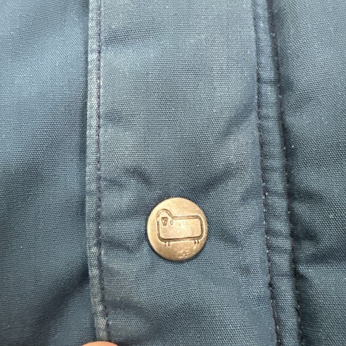 Vintage Woolrich Insulated Parka Coat Jacket Style 33334 Navy Blue Men’s Large - Picture 5 of 9