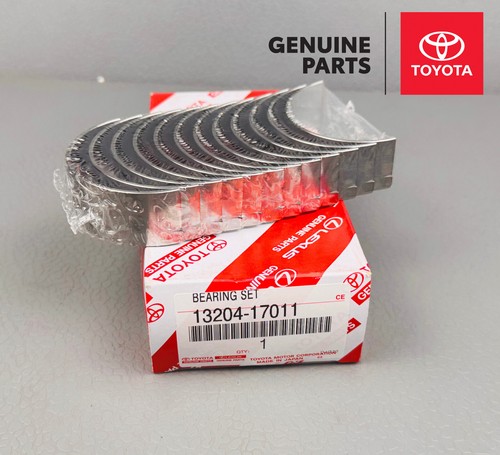 13204-17011 GENUINE OEM TOYOTA Land Cruiser 1HZ 1HDT 1HDFT Rod Bearing Set NEW - Picture 3 of 6