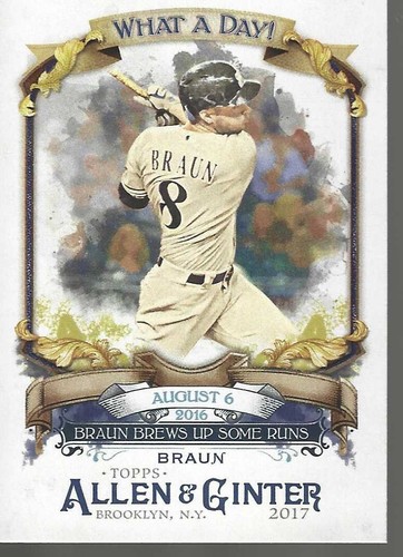 2017 Allen & Ginter What A Day U Pick Choice Make Your Lot Set Single - Picture 2 of 12
