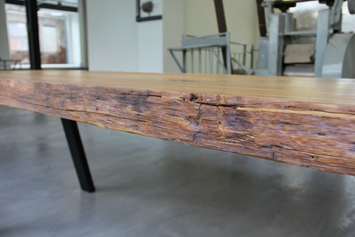 Massivholz Holztisch Esstisch Eiche Baumkante - Bild 10 von 12