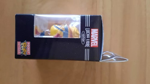 MARVEL LA ESTRELLA COSMICA POCKET FUNKO POP FIGURE KEYCHAIN, LUCHA LIBRE EDITION - Picture 5 of 7