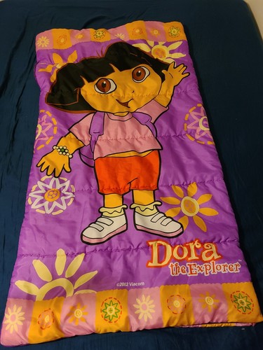 Dora the Explorer Sleeping Bag 2002 Viacom 56×30 - Picture 5 of 9