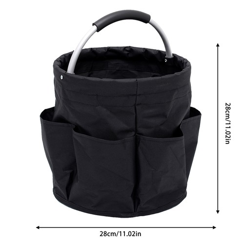 Portable Bucket Tool Organizer Bag Collapsible Gardening Storage Tote Work Home - Picture 4 of 15