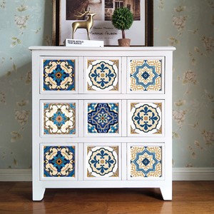 Eb 10pcs Moroccan Style Tile Wall Floor Sticker Living Room