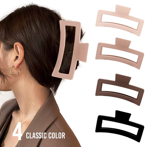 5 Inche Extra Large Claw Clips for Thick Hair and Long Hair, 4 Pack Xl Jumbo Cla - Picture 5 of 12