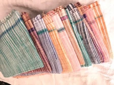 20 Pcs Lot 72"X35" Khadi Handspun Khadi Bath Towel Hand Woven Wrap Scraf Sheet