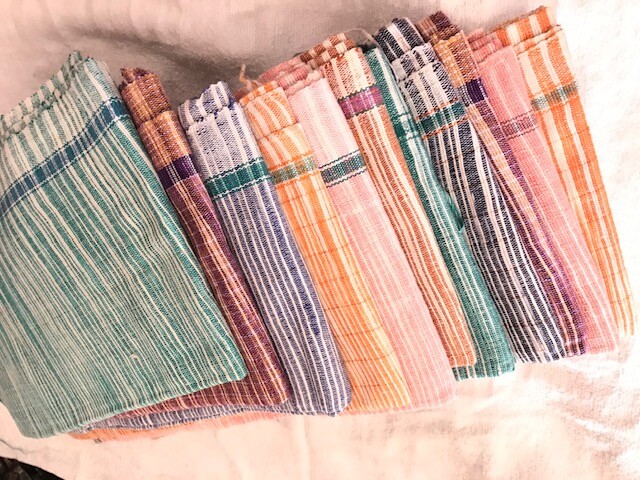 "Lote de 20 piezas de toalla de baño Khadi tejida a mano 72""X35"" Khadi hilada a mano hoja de chatarra