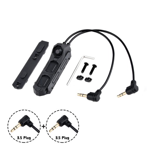 WADSN Tactical Axon Dual Control Switch Scout Flashlight Laser Pressure Button - Picture 26 of 29