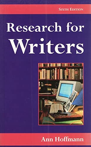Recherche für Schriftsteller (Schreibhandbücher) von Hoffmann, Ann Taschenbuch / Softback - Bild 1 von 2