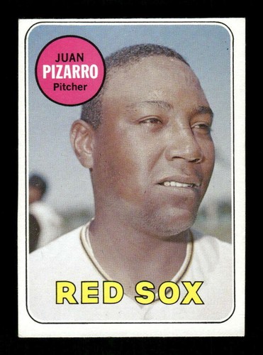 1969 Topps Baseball 498 Juan Pizarro EX to EXMT BXCP40 - Picture 1 of 2