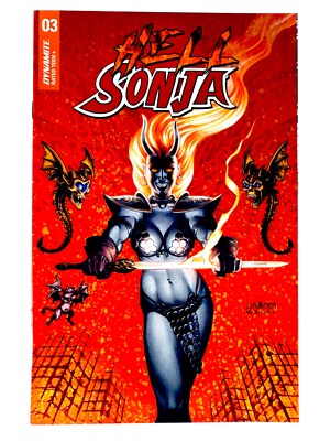 Dynamite Entertainment Hell Sonja (2022) #3 Linsner Cover D VF/NM SHIPS FREE