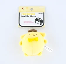 NEW Mobile Mate Pompompurin Sanrio plush keychain SR-3514 Hashy Topin from Japan