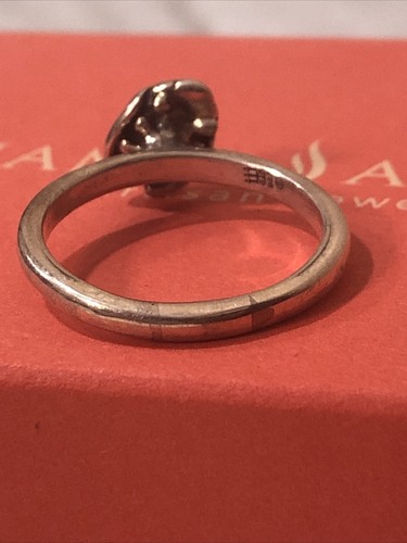 JAMES AVERY RARE stackable ladybug ring retired .925 SIZE 7 - Picture 6 of 7
