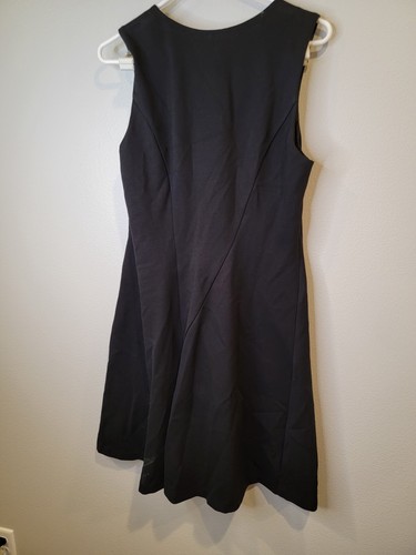 Cabi Medium Dress Ponte Knit Performance Sleeveless Stretchy V Neck Lined 3649 - Picture 3 of 5