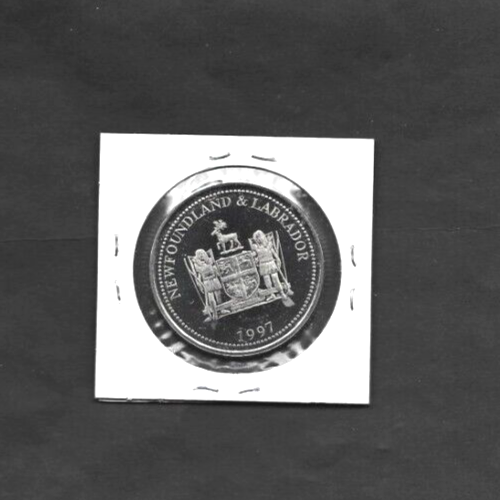 Moneta commerciale da due dollari 1997 St.John's, Terranova JOHN CABOT - Foto 2 di 2