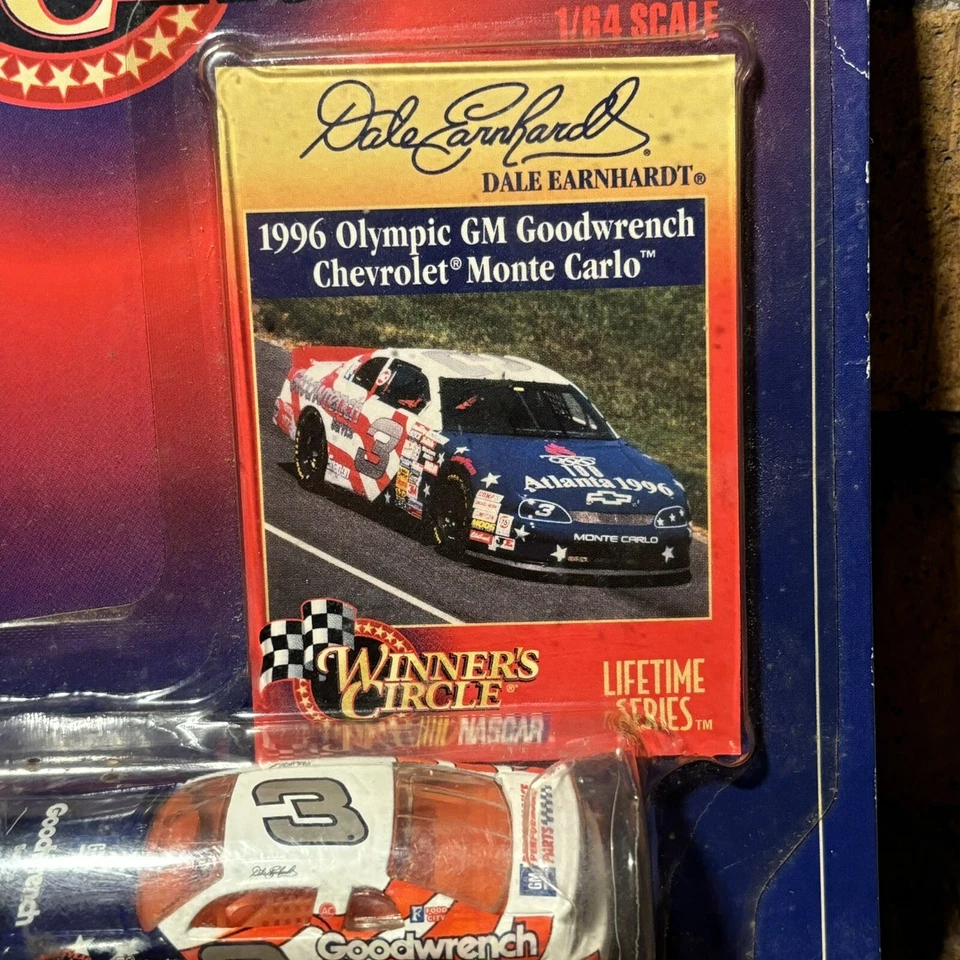 Dale Earnhardt #3 1998 GM Goodwrench Olympic Chevrolet Monte Carlo 1/64 ✅ Sealed - Image 4 of 4