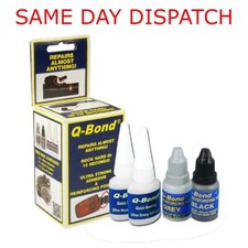 Q-Bond QB2 Ultra Strong Adhesive Repair Kit (ROCK HARD IN 10 SECONDS) NEW