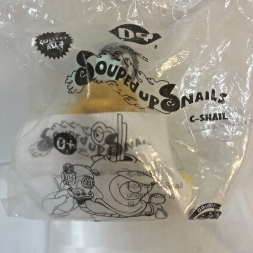 DQ Dairy Queen kid's meal toy Souped Up C Snail / Sealed in Package / NIP 2002 - Picture 5 of 5