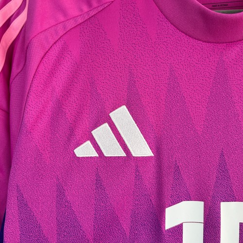 Camiseta de fútbol visitante Alemania 2024 Adidas camiseta de fútbol talla M para hombre Jamal Musiala - Imagen 3 de 16
