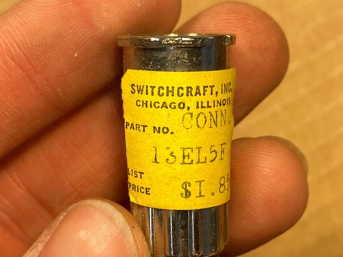 New Switchcraft 13EL5F S/P Connector Audio/Video DIN Jack/Plug (Qty Available) - Picture 2 of 7