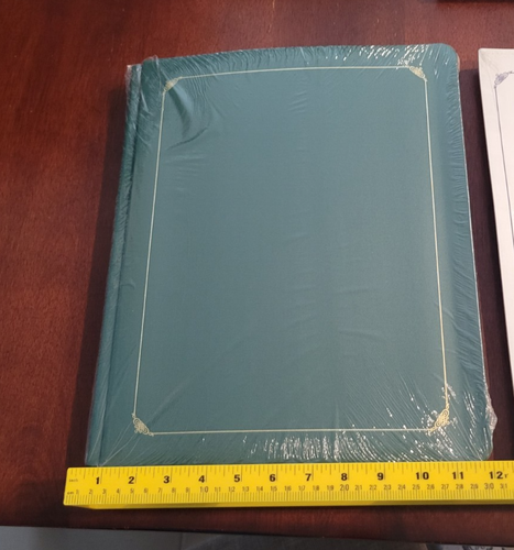 Creative Memories Original 12x15 Green w/ Gold Foil 15 page Album SEALED - Picture 4 of 5