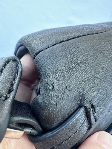 Vintage Vince Camuto Crossbody -Super Soft Leather, Distressed Look, Ships FAST! - Picture 10 of 14