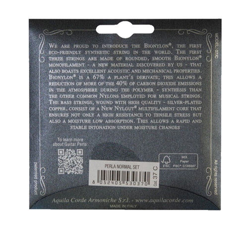 Eagle Muta Strings Classical Guitar Pearl Bionylon Nylgut Made in Italy - Picture 2 of 6