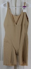 Maidenform Women's Shapewear Tummy Control Bodysuit Beige Size 2XL