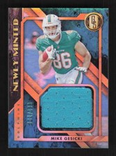 Mike Gesicki 2018 Panini Gold Standard Newly Minted Memorabilia #/199 #24