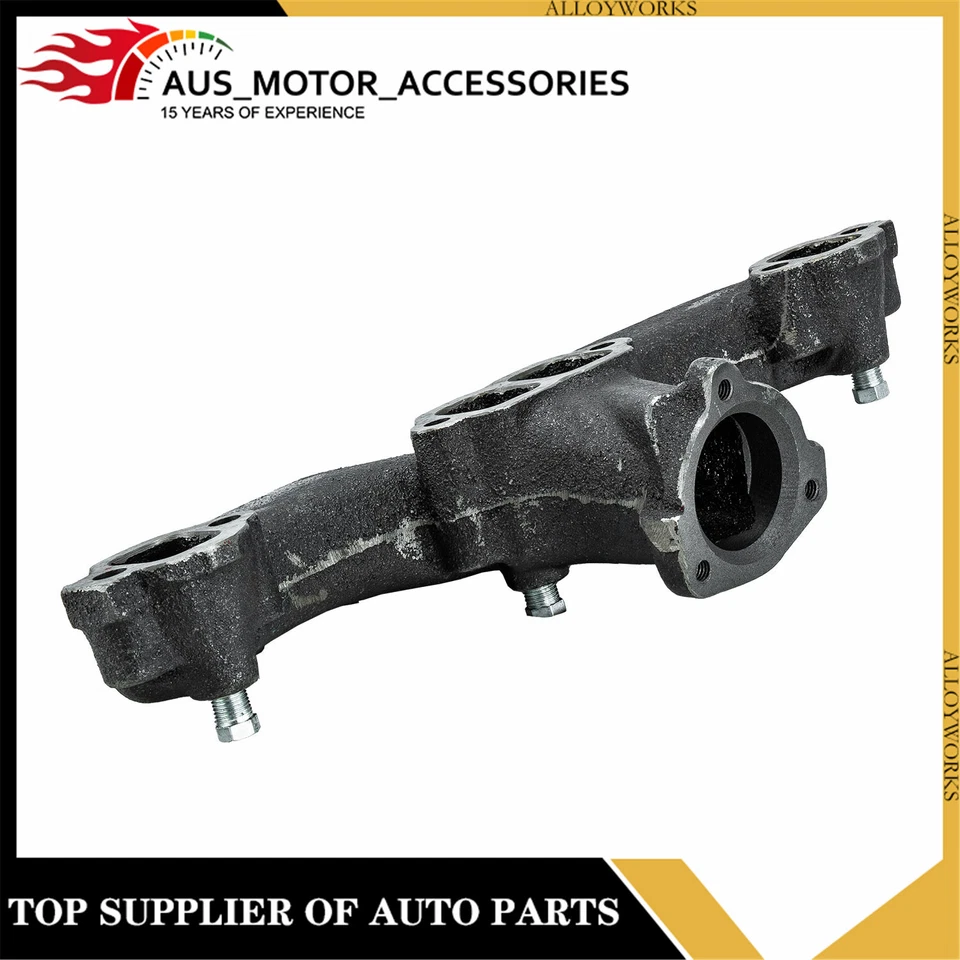 Colector de escape de bloque pequeño ALLOYWORKS para camioneta Chevy GMC 1965-1980 Foto 4 de 4