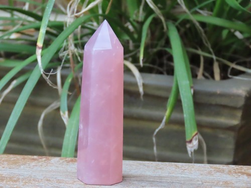 1 x Generador de Cristal de Cristal Rosa Cuarzo Rosa Pulido 90-92 mm de Alto Elige Uno - Imagen 19 de 22