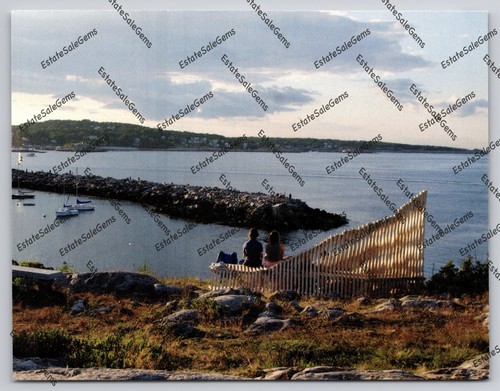 Vintage Postcard Wishing That You Were Here! Rockport Massachusetts - oversized