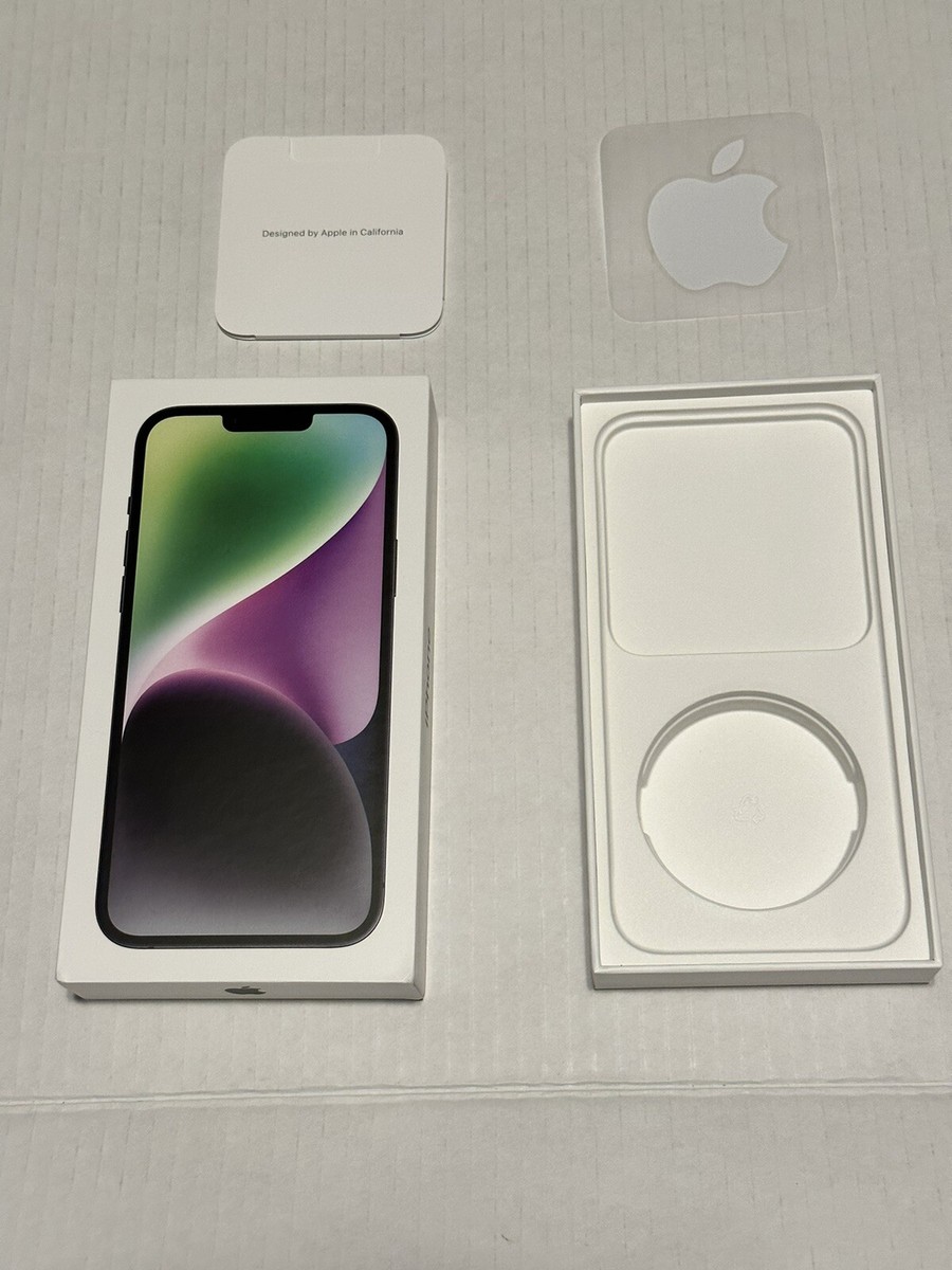 Apple iPhone 14 Plus 128gb Midnight EMPTY BOX ONLY No Phone Apple iPhone 14 Plus 128gb Midnight EMPTY BOX ONLY No Phone