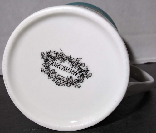 Kent Pottery White Rosa Nowelliana Floral Tea Cup 10 FL OZ Coffee Cup - Picture 9 of 11