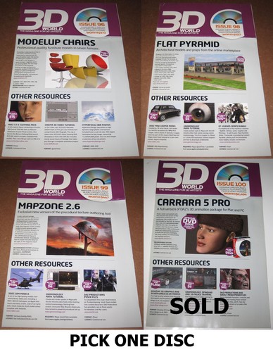 Choose One 3D World Disc 96 98 99 Professional Animation Software Made in EU - Bild 1 von 7
