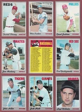 1970 Topps Baseball (1-132) * You Pick * Conditions Listed