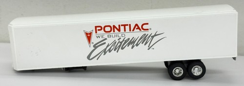 1993 ERTL WhiteGMC Aero Conventional Trailer 1/64 Die-Cast RARE Pontiac #9436 - Picture 6 of 14
