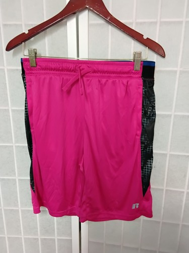 New Russell Boy Core Short red Dri-power 360 XXL 18 Reflective Athletic - Picture 1 of 2