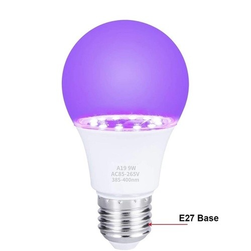 E27 9W 15W UV Black Light Bulb Body Paint Fluorescent Lamps for Bar Club Party - Picture 14 of 16