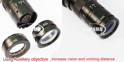 2023 Auto Focus Focal IMX385 HDMI Industry Microscope Camera with Measure 0.75X - Picture 16 of 23