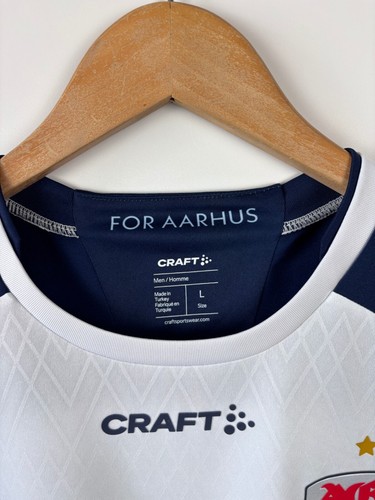 AGF Aarhus 2024-2025 Home Football Shirt Fußball Trikot Craft Herren Größe L - Bild 6 von 10